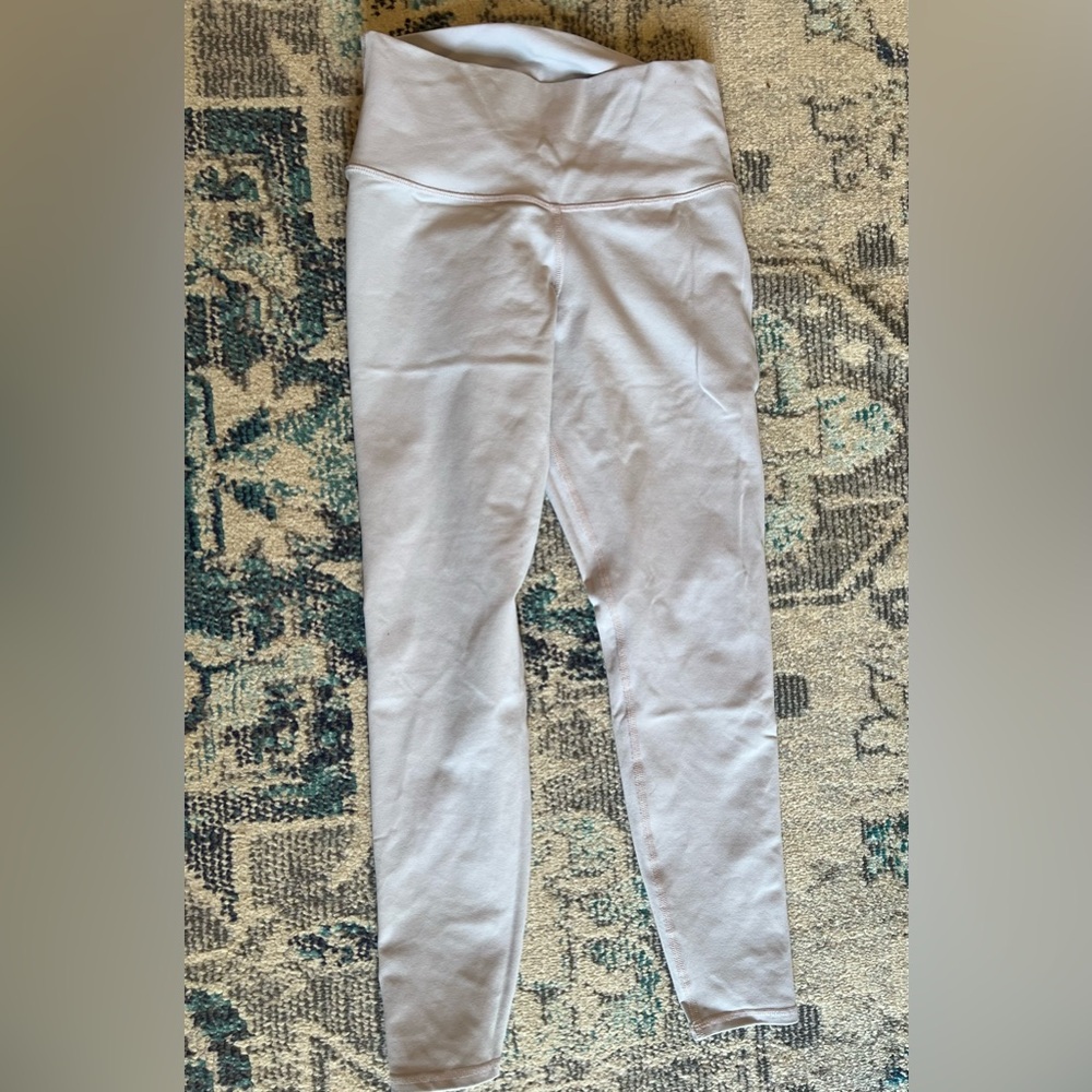 ALO High-Waisted Leggings Light Lavender Matte Size M - Picture 3 of 4